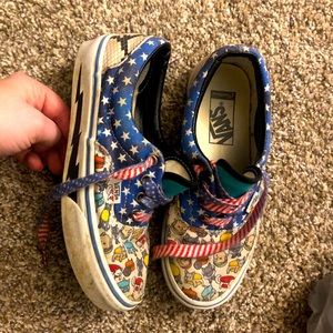 Customize vans kids shoes